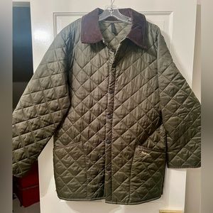 Liddesdale® Quilted Barbour Jacket, men’s medium, color Olive